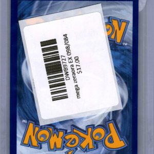 Mega Zeraora EX 098/084, Pitch Black Pokemon card - alternate view
