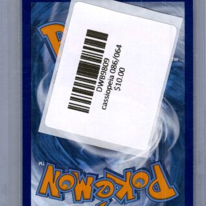Cassiopeia 086/064, Shrouded Fable Pokemon card - alternate view