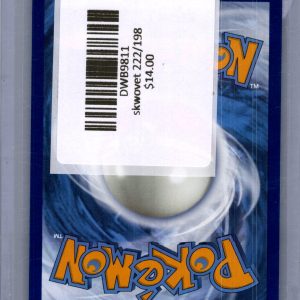 Skwovet 222/198, Scarlet Violet Pokemon card - alternate view