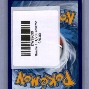 Floette 151/236 Reverse Hole, Cosmic Eclipse Pokemon card - alternate view