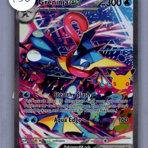Geninja EX 148/128, 30th Celebrartions Pokemon card