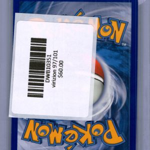 Virizion 97/101, Noble Victories Pokemon card - alternate view