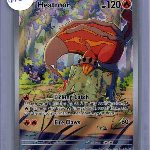 Heatmor 104/086, White Flare Pokemon card