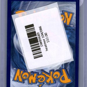 Heatmor 104/086, White Flare Pokemon card - alternate view