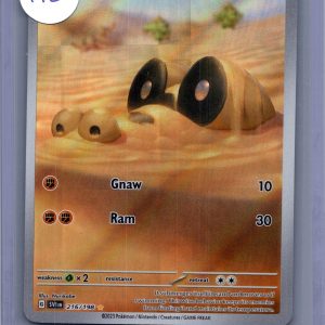 Sandile 216/198, Scarlet Violet Pokemon card