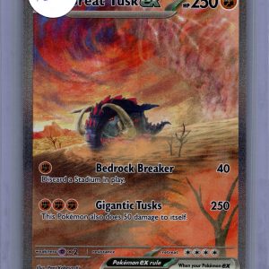 Great Tusk EX 246/198, Scarlet Violet Pokemon card