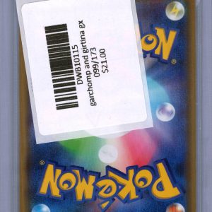 garchomp and girtina gx 099/173 Pokemon card - alternate view