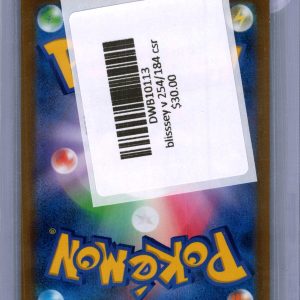 Blissey 254/184 CHR, Japanese Singles Pokemon card - alternate view