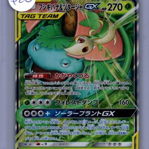 Venusaur and Snivy GX 001/064 RR, Japanese Singles Pokemon card