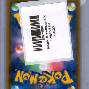 Lucario and Melmetal GX 029/054 RR, Japanese Singles Pokemon card - alternate view