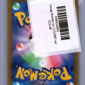 Mega Floette EX 115/083 SAR, Japanese Singles Pokemon card - alternate view