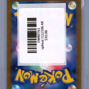 Spheal 111/106 AR, Japanese Singles Pokemon card - alternate view