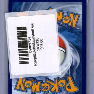 Togepi and Cleffa and Igglybuff GX 143/236, Cosmic Eclipse Pokemon card - alternate view