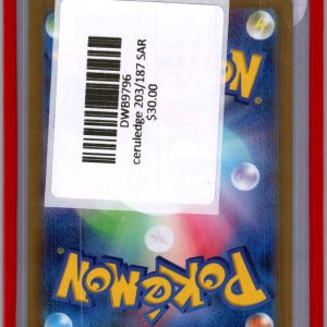 Ceruledge EX 203/187 SAR, Japanese Singles Pokemon card - alternate view