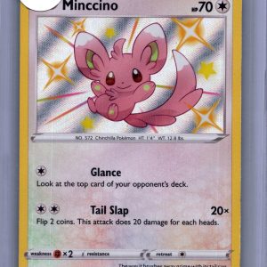 Minccino SV093/SV122, Shining Fates Pokemon card