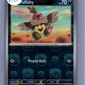 Vullaby 063/086 Masterball, White Flare Pokemon card