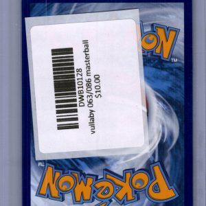 Vullaby 063/086 Masterball, White Flare Pokemon card - alternate view