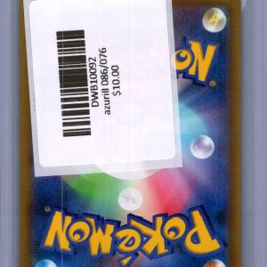 Azurill 086/076 AR, Japanese Singles Pokemon card - alternate view