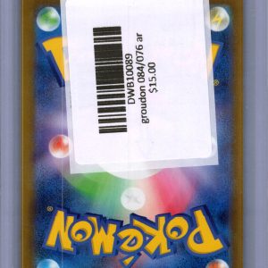 Groudon 084/076 AR, Japanese Singles Pokemon card - alternate view