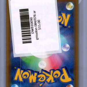 Groudon 084/076 AR, Japanese Singles Pokemon card - alternate view