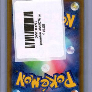 Groudon 084/076 AR, Japanese Singles Pokemon card - alternate view