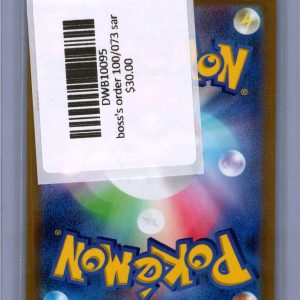 Boss's Orders 100/073 SAR, Japanese Singles Pokemon card - alternate view