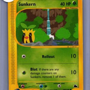 Sunkern 106/144, Vintage Singles Pokemon card