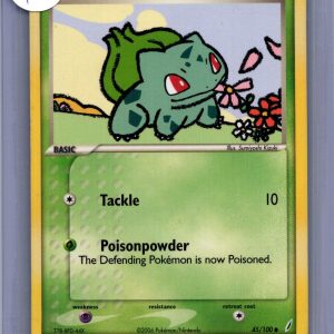 Bulbasaur 45/100, Crystal Guardians Pokemon card