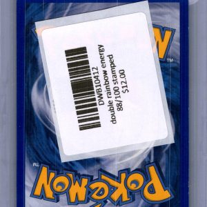 Double Rainbow Energy 88/100 Stamped, Crystal Guardians Pokemon card - alternate view