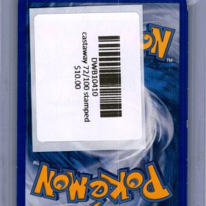 Castaway 72/100 Stamped, Crystal Guardians Pokemon card - alternate view