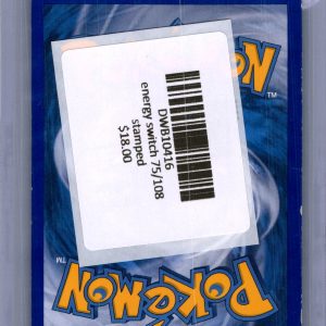Energy Switch 75/108 Stamped, Power Keepers Pokemon card - alternate view