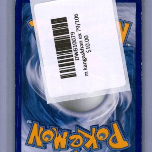 M Kangaskhan EX 79/106, Flashfire Pokemon card - alternate view
