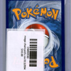 Mega Charizard X EX 013/094, Phantasmal Flames Pokemon card - alternate view