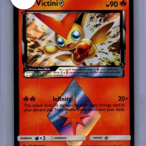 Victini Prism Star 7/70, Dragon Majesty Pokemon card