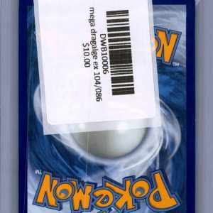 Mega Dragalge EX 104/086, Chaos Rising Pokemon card - alternate view