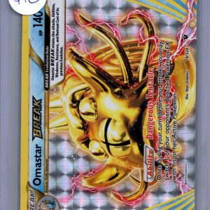 Omastar BREAK 19/124, Fates Collide Pokemon card