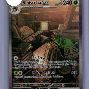 Sinistcha EX 210/167, Twilight Masquerade Pokemon card