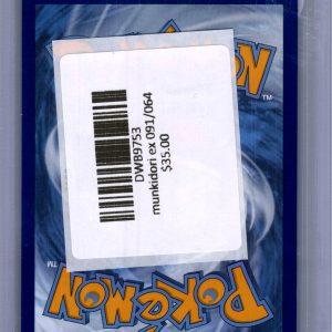 Munkidori EX 091/064, Shrouded Fable Pokemon card - alternate view