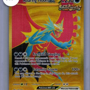 Roaring Moon EX 262/182, Paradox Rift Pokemon card