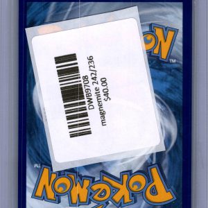 Magnemite 242/236, Cosmic Eclipse Pokemon card - alternate view