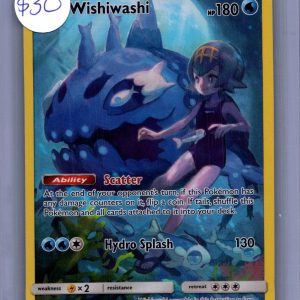 Wishiwashi 240/236, Cosmic Eclipse Pokemon card