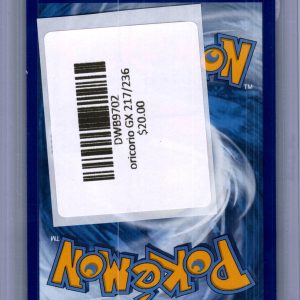 Oricorio GX 217/236, Cosmic Eclipse Pokemon card - alternate view