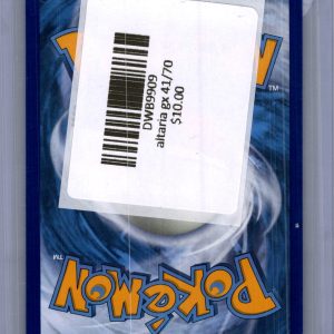 Altaria GX 41/70, Dragon Majesty Pokemon card - alternate view