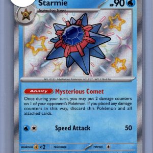 Starmie 119/091, Paldean Fates Pokemon card