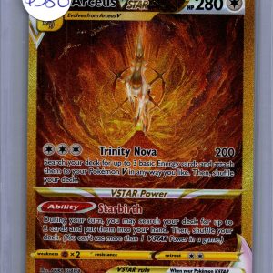 Arceus VSTAR GG70/GG70, Crown Zenith Pokemon card