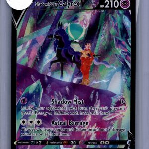 Shadow Rider Calyrex V TG17/TG30, Astral Radiance Pokemon card