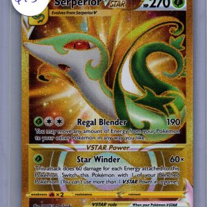 Serperior VSTAR 210/195, Silver Tempest Pokemon card