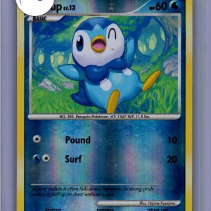 Piplup 121/147 Reverse Holo, Supreme Victors Pokemon card