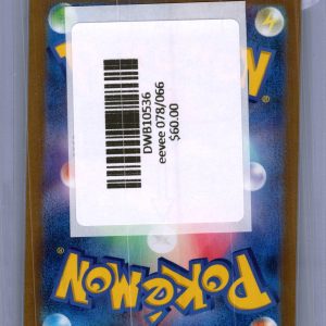Eevee 078/066 AR, Japanese Singles Pokemon card - alternate view