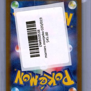 marnies morpeko 020/019 Pokemon card - alternate view